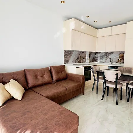 Apartmán 6768 посуточная аренда 2-комнатной квартиры в комплексе со зоной 150 м от пляжа, тосмур *