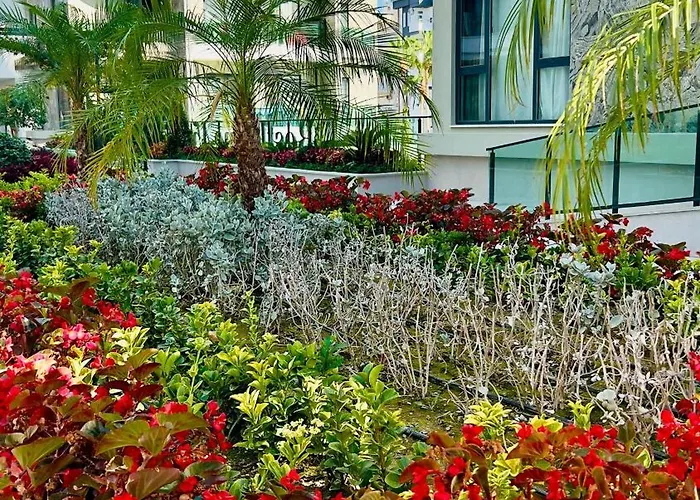 Liga6768 посуточная аренда 2-комнатной квартиры в комплексе со зоной 150 м от пляжа, тосмур *