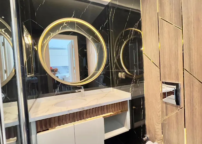 Liga6768 посуточная аренда 2-комнатной квартиры в комплексе со зоной 150 м от пляжа, тосмур * Alanya