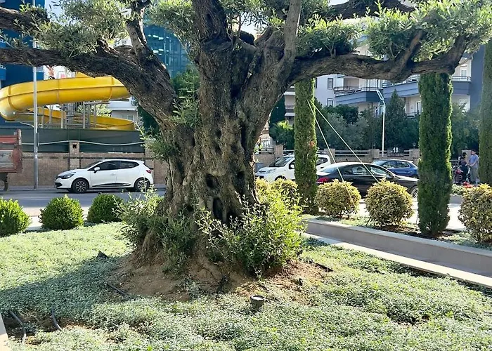 Liga6768 посуточная аренда 2-комнатной квартиры в комплексе со зоной 150 м от пляжа, тосмур Alanya