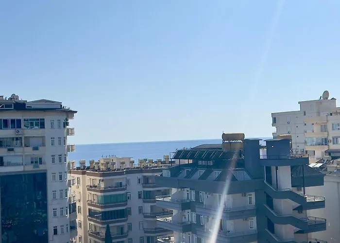 Liga6768 посуточная аренда 2-комнатной квартиры в комплексе со зоной 150 м от пляжа, тосмур Alanya